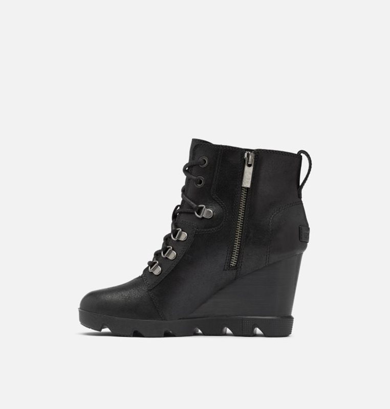 Sorel Dam Wedges Svarta - Joan Uptown™ Lace Bootie - SOZ-897610
